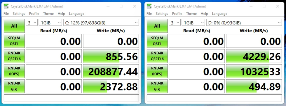 微软Win11显著降低了某些NVMe SSD的速