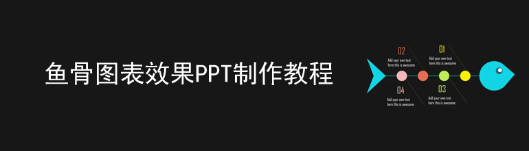 PPT如何制作鱼骨图表效果？PPT鱼骨图的制作方法