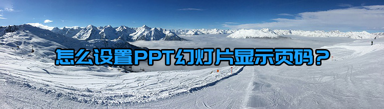 PPT幻灯片页码怎么设置？PPT添加页码的方法