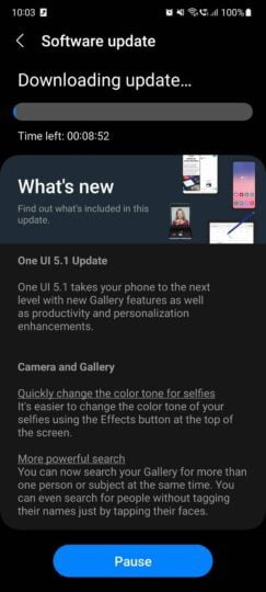 三星 Galaxy S21 / Ultra 和 Z Flip 3 / Fold 3 海外开始推送安卓 13 / One UI 5.1 正式版