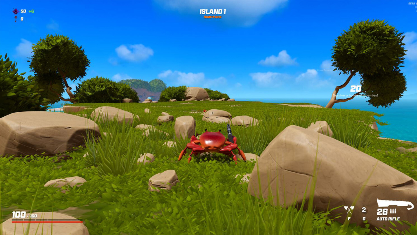 快节奏射击游戏《Crab Champions》上架