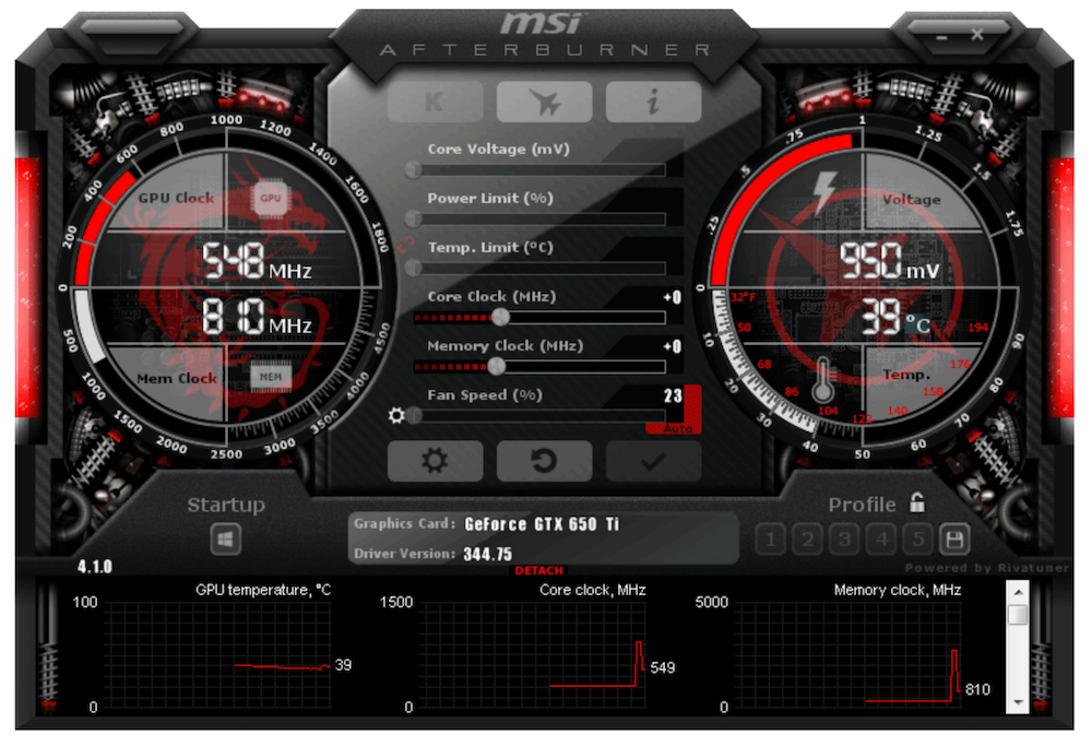 微星 Afterburner 4.6.5 稳定版发布：