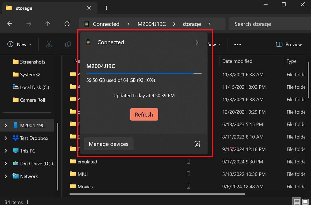 微软开放 Android in File Explorer：W