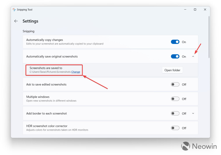 3 种方法更改系统默认截图 / 录屏保存