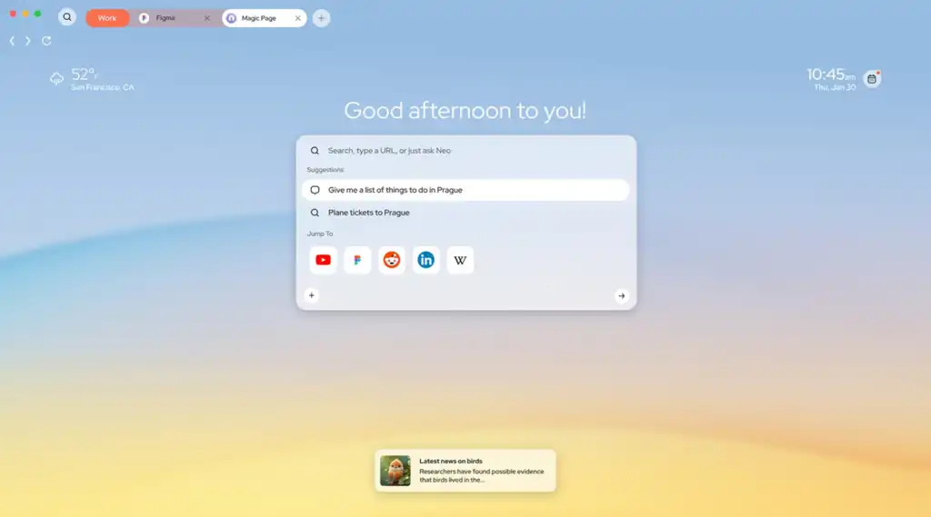 诺顿即将推出 AI 浏览器 Neo:智能新体