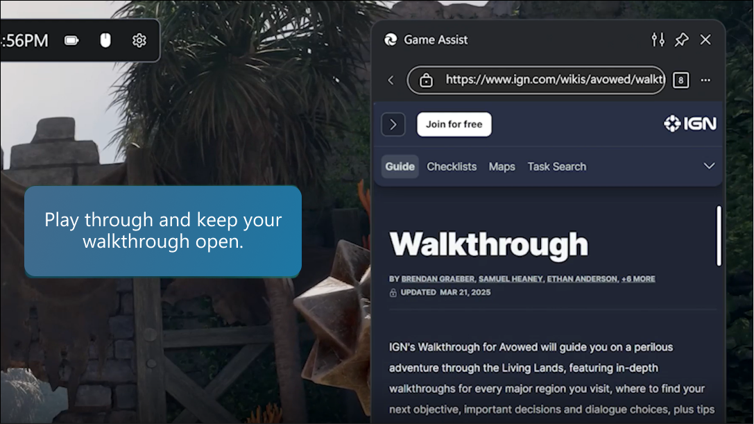 Edge 游戏助手正式向 Win11 用户开放:
