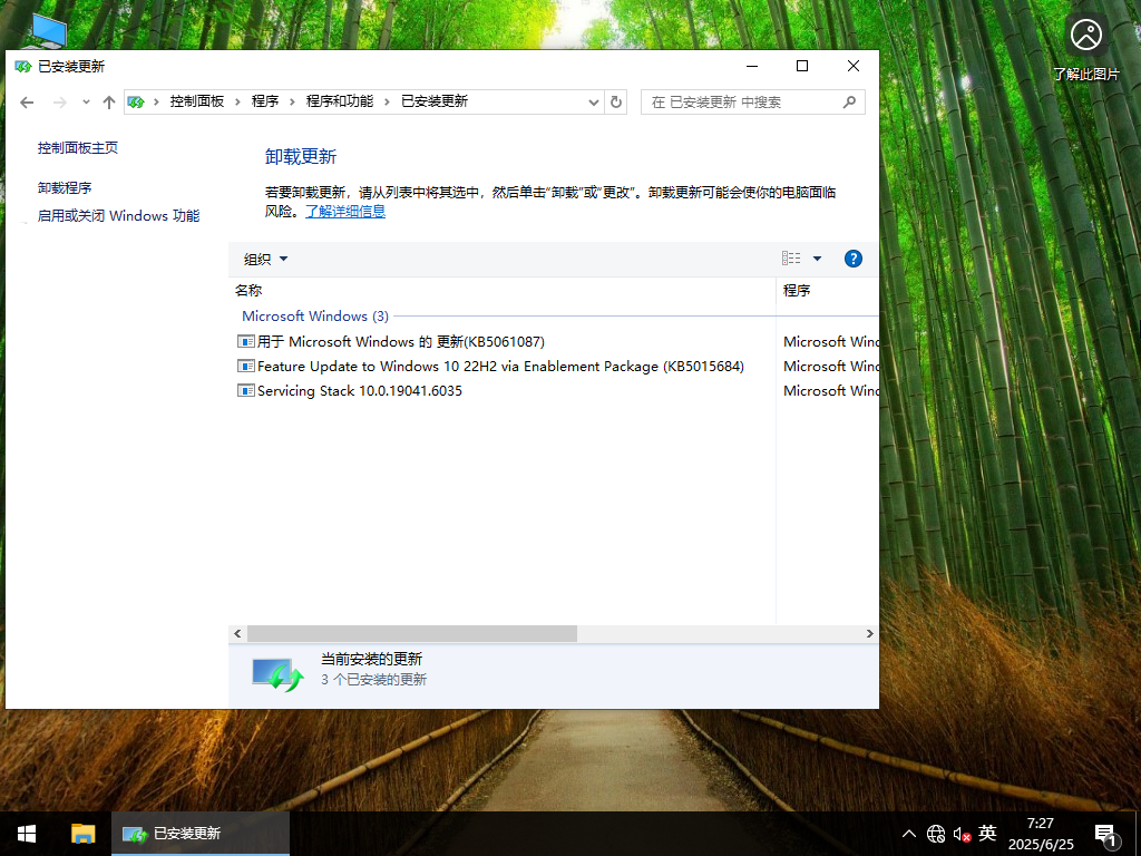 【6.25更新】Windows10 22H2 19045.6036 X64 专业版