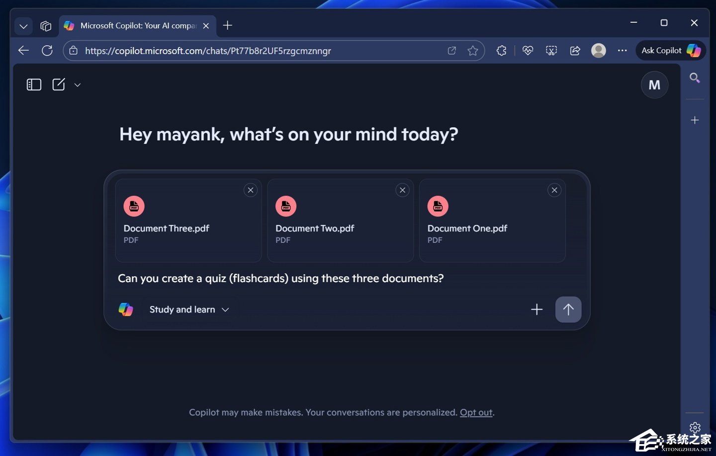 网页 / Win11 版 Copilot 整合 GPT-5：