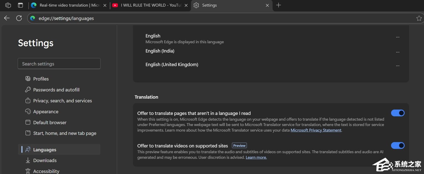 Edge 浏览器 141.0.3537.13 Beta 版更