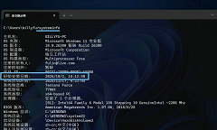 Win11 电脑初始安装日期的查看方法