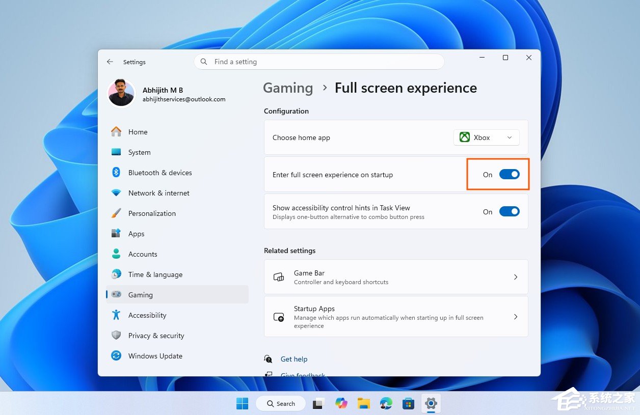 微软 Win11 Xbox 模式:可释放约 2GB