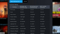 Steam 定价工具全面升级：汇率 / 购买力 / 混合三种算法任选
