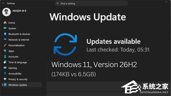微软 Win11 26H2 今秋推送！