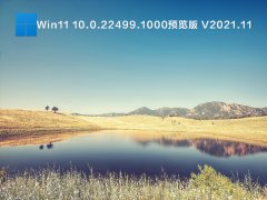 Win11 10.0.22499.1000预览版 V2021.11