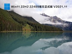 Win11 22H2 22499官方正式版 V2021.11
