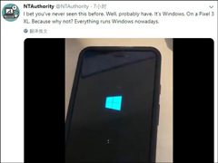 开发者在谷歌Pixel 3 XL上刷入Win10系统