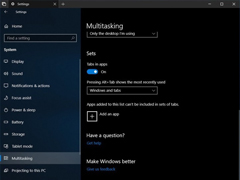 Sets重生？爆料称Win10将支持应用窗口标签页