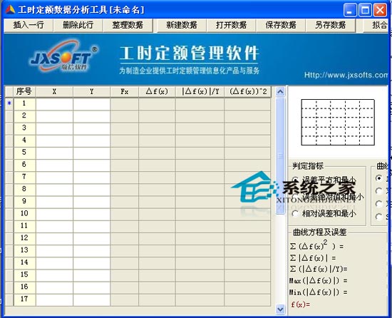 工时定额数据分析工具 2.1 绿色免费版