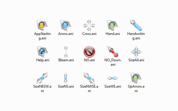 亮丽点缀鼠标指针