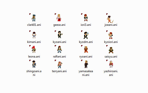 拳皇街霸鼠标指针