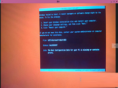 Win10中使用U盘备份还原Win8.1提示0xc000000f错误怎么办？
