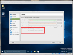 VirtualBox安装Win10花屏的解决方案