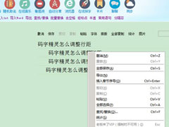 码字精灵怎么调整行距？码字精灵文字距离调整的方法