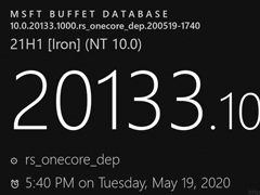 微软Win10曝光最新Windows 10 21H1版本