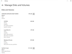 微软发布Win10 Build 20197，用户可在设置中管理磁盘