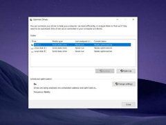 微软推送Win 10 20H2 KB4571744：修复磁盘碎片整理问题