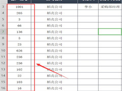 Excel中数字如何快速对齐?