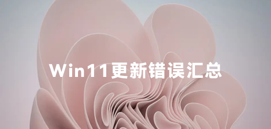 Win11更新错误汇总