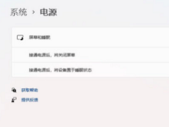 Win11电脑屏幕不睡眠怎么设置？Win11屏幕不睡眠设置方法