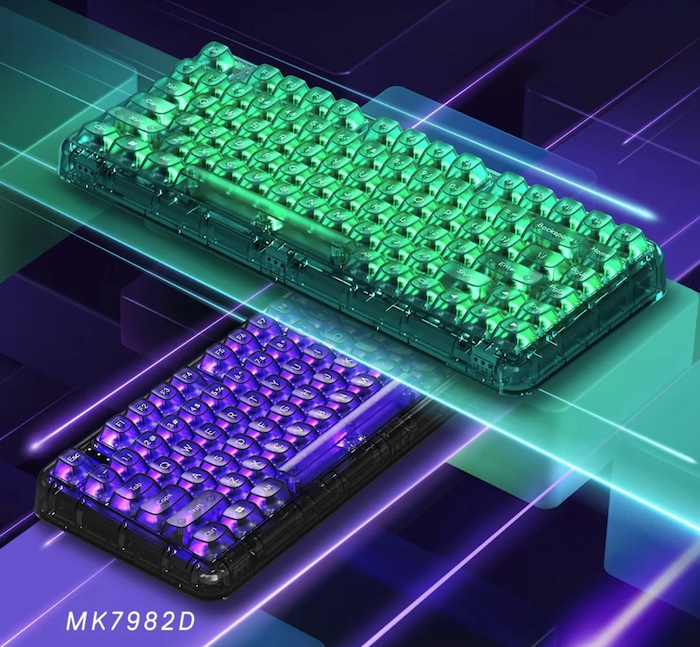 戴尔推出透明机械键盘：定制轴体支持热插拔，899 元