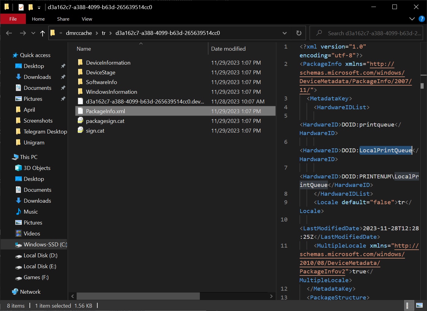 元数据混乱导致Win10 / Win11 自动安装 HP Smart 应用，暂未解决