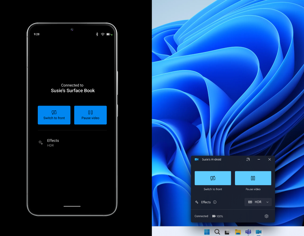 微软 Win11 预览版现已支持 PC 调用手机、平板摄像头功能