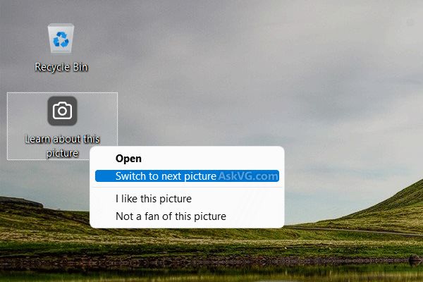 Windows 11 Moment 5 删除桌面“Learn about this images”图标小方法