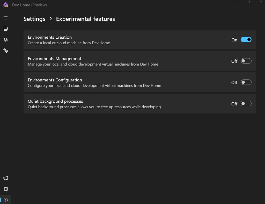 微软发布 0.13 版 Dev Home：支持自定义文件资源管理器