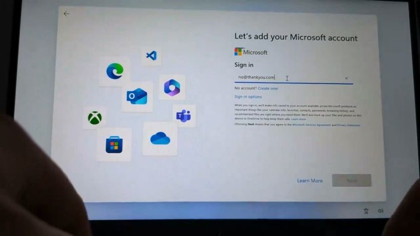Win11 24H2 装机使用邮件绕过方案创建本地账号已失效
