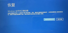 电脑出现Windows似乎未正确加载的解决方法