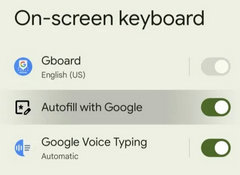 谷歌 GBoard 键盘新功能来袭：自动填充密码、支付信息，输入更高效！