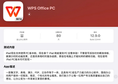 WPS PC 版 iPad 测试开启：功能全还流畅，支持 TestFlight 体验