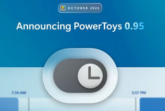 微软发布 PowerToys 0.95 版本！支持深浅模式自动切换与空格键文件预览