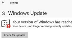 Win10“催更式”弹窗 BUG 已修复！微软：检查更新 + 重启即可消除提示