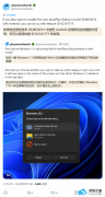 Win11 预览版内置 WinUI 自动播放弹窗，附开启方法！